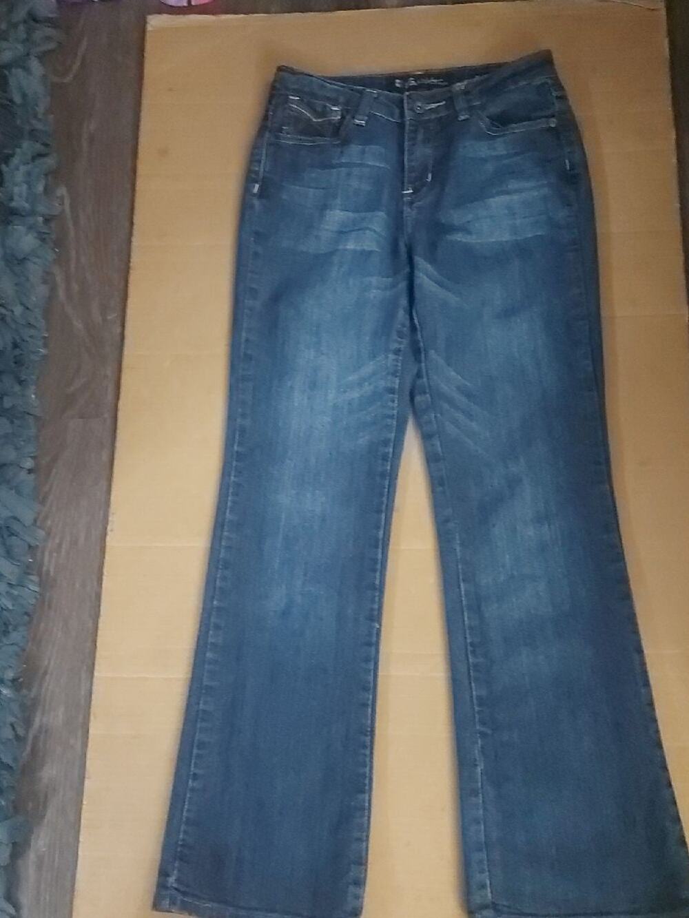 Salt Works New York City Medium Rise Denim Bootcut Jeans 4P Classic Casual Boho